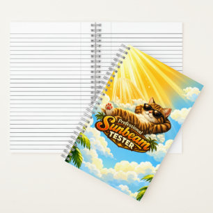 Carnet Testeur de Rayon de Soleil de Chat Mignon – Chat d