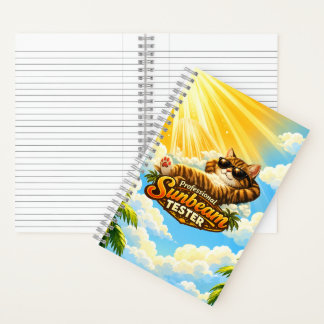 Carnet Testeur de Rayon de Soleil de Chat Mignon – Chat d