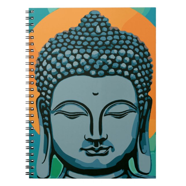 Carnet Tête de bouddha zen (Devant)