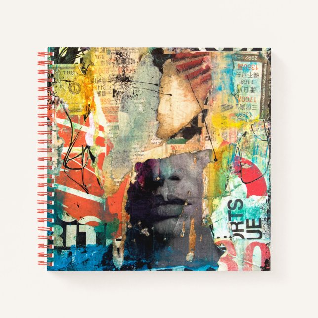 Carnet Tête de collage (Devant)