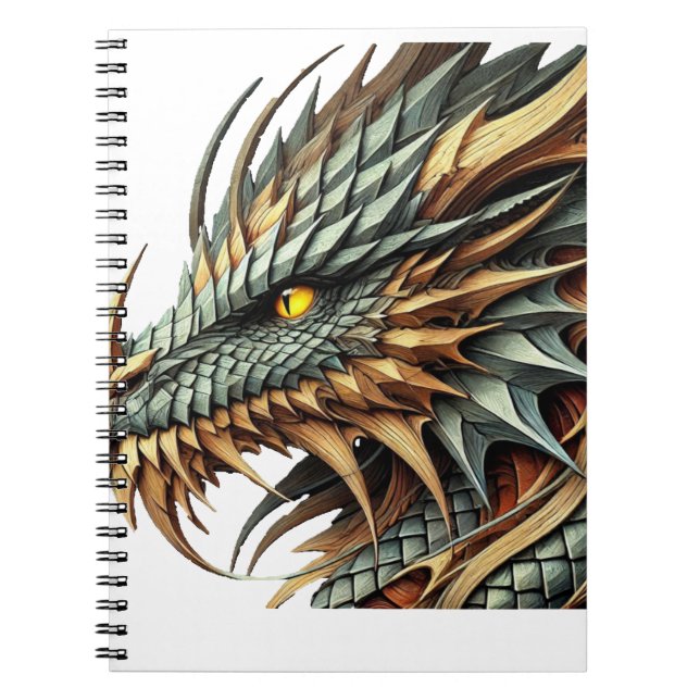 Carnet Tête de dragon (Devant)