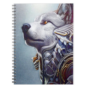 Carnet Tête de loup d'inspiration vintage - Nostalgic