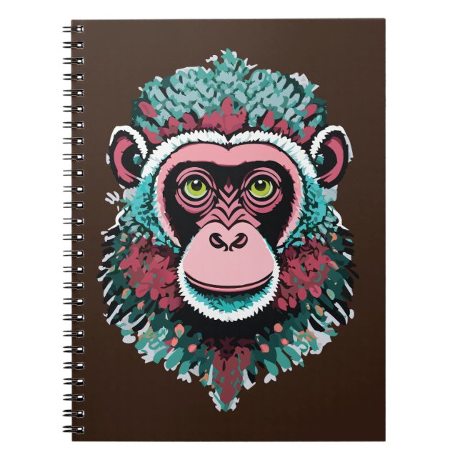 Carnet Tête de singe (Devant)