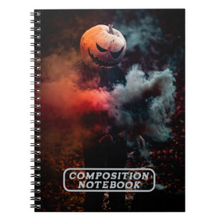 Carnet Tête éffrayante de Citrouille Jack-o-lanterne