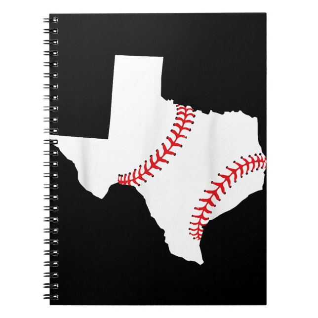 Carnet Texas Baseball État drôle Texas Baseball  (Devant)