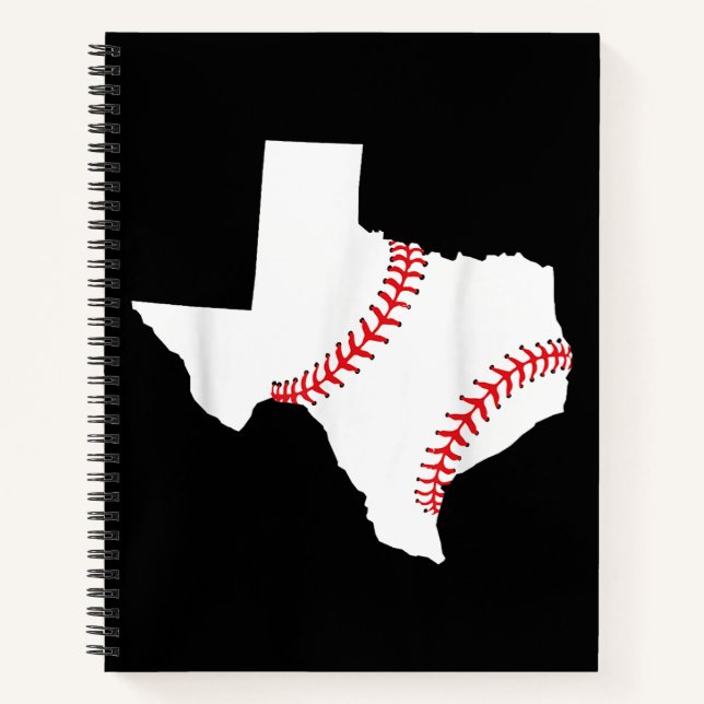 Carnet Texas Baseball État drôle Texas Baseball  (Devant)