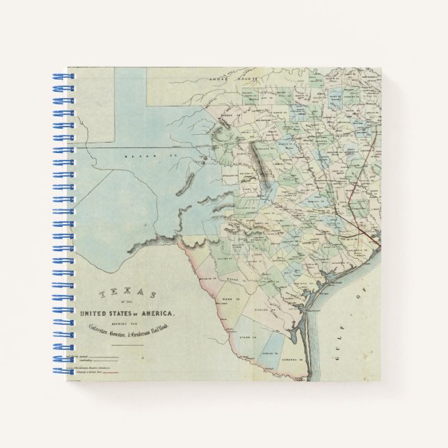 Carnet Texas des États-Unis d'Amérique (Devant)