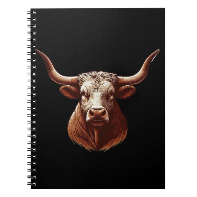 Carnet Texas Longhorn (Devant)