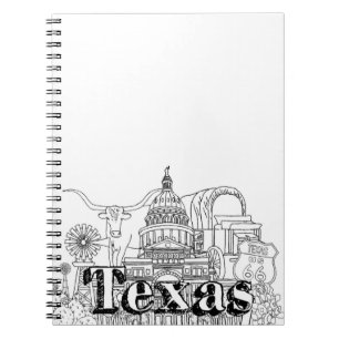 Carnet Texas Vacation Art Dessin Vacation Art Voyage