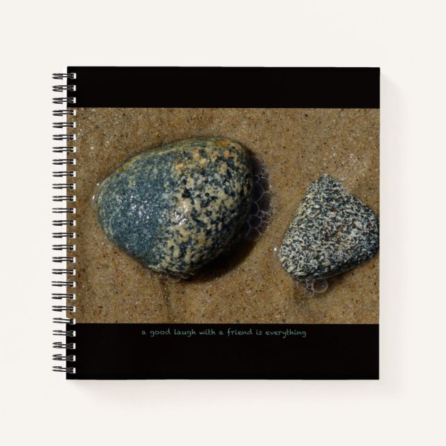 Carnet Texte et photo inspirant.  (Devant)