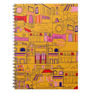 Carnet Textile mexicain Design Motif sans couture