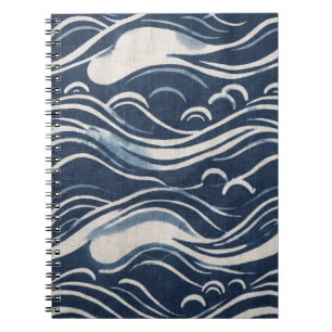 Carnet Textiles Indigo Japonais