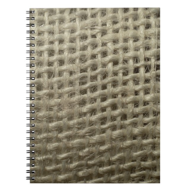 Carnet textuel de fibres texturées (Devant)