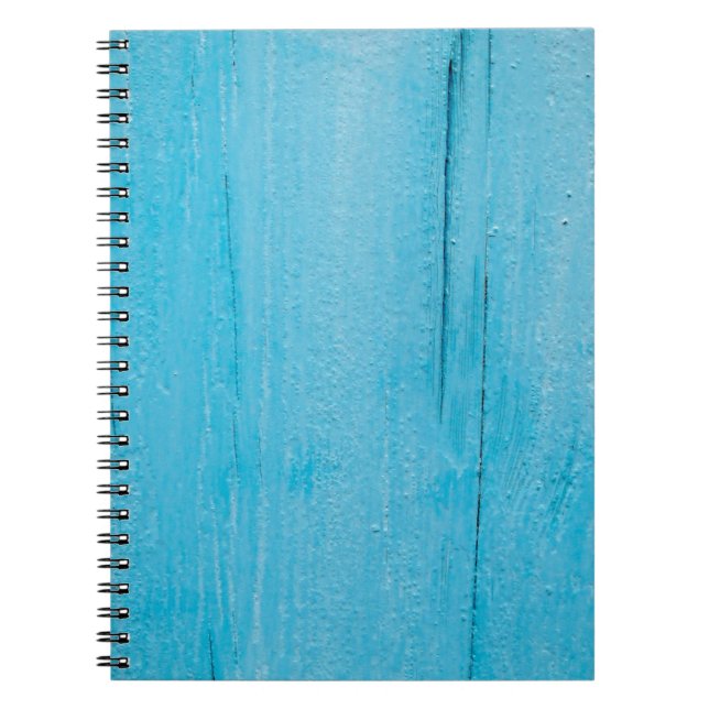 Carnet texture Arrière - plan bleu bois (Devant)