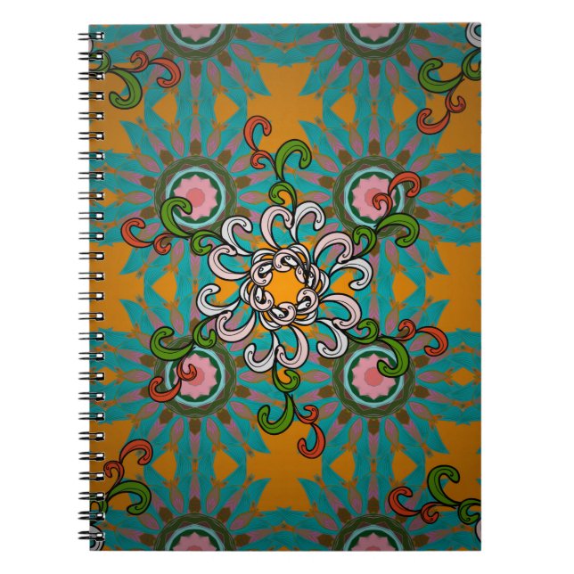 Carnet texture Arrière - plan, papier peint, thème floral (Devant)