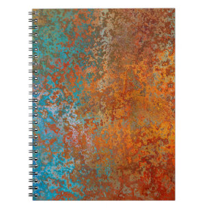 Carnet texture Arrière - plan rouille vieux brun