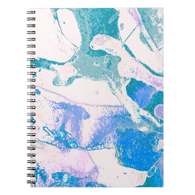 Carnet Texture artistique. Bright Violet Border. Art viol (Devant)