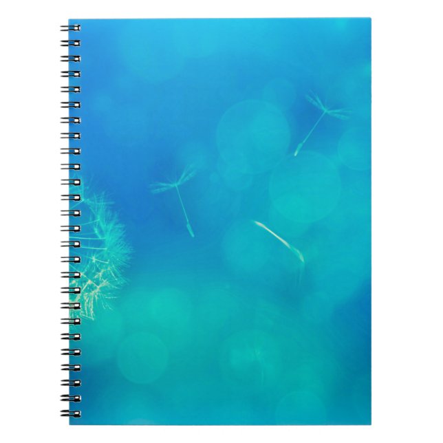 Carnet Texture background dandelion nature (Devant)