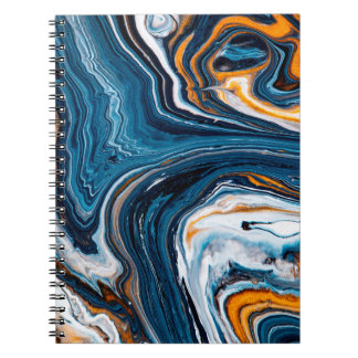 Carnet Texture d'art fluide. Arrière - plan avec mélange