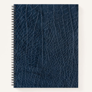 Carnet Texture de cuir cognac vintage usé