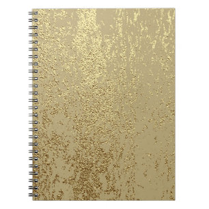 Carnet Texture de grunge d'or pour créer un effet déprimé