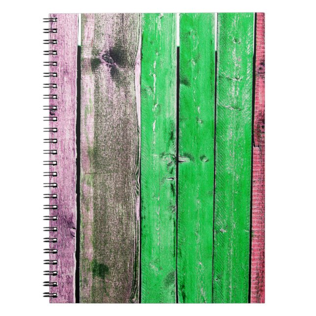 Carnet Texture de vieux bois fenceabstract, arrière - pla (Devant)