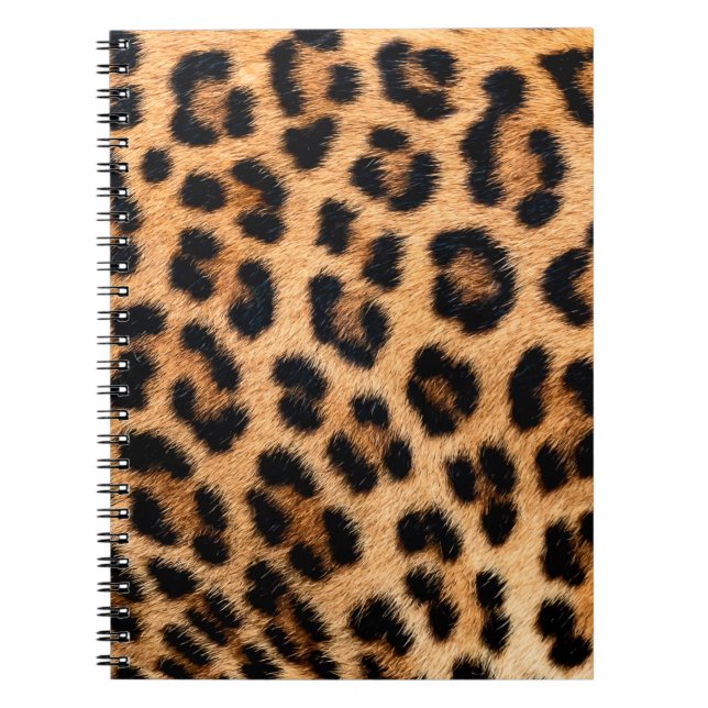 Carnet Texture d'impression de Cheetah (Devant)