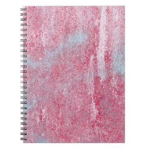 Carnet Texture métallique avec rayures et fissures abstra