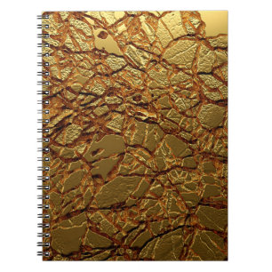 Carnet Texture or de luxe.