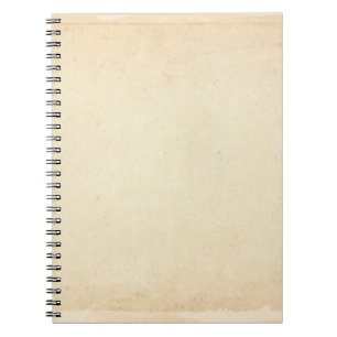 Carnet Texture papier jaunâtre vieilli