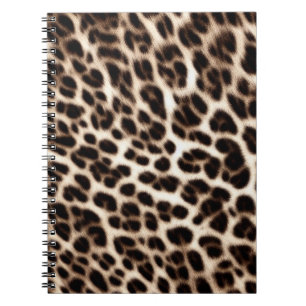 Carnet texture poster de animal peau de fourrure cheetah 