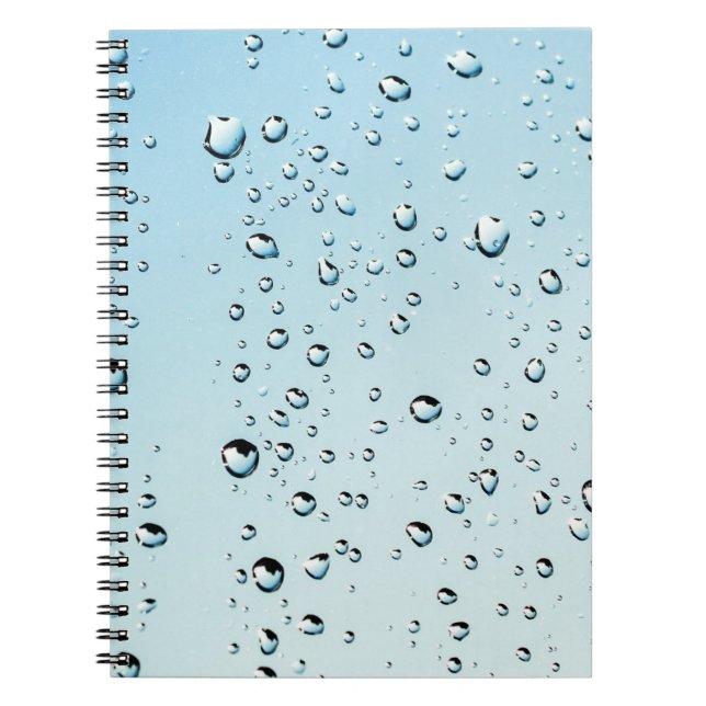 Carnet Texture Raindrops (Devant)