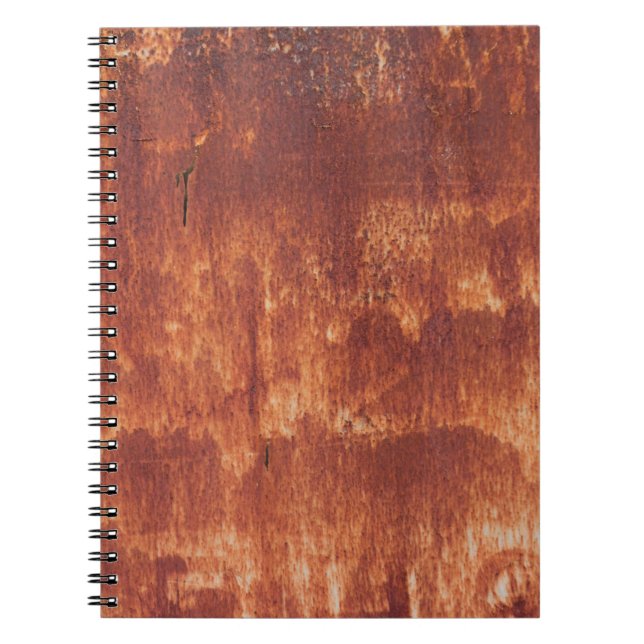 Carnet Texture Surface rouille à Old Gare (Devant)