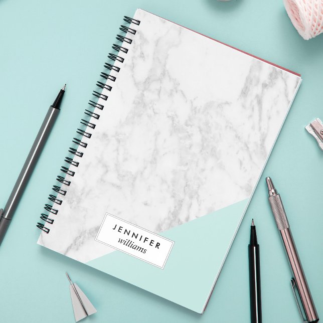 Carnet Texture tendance en marbre (Créateur téléchargé)