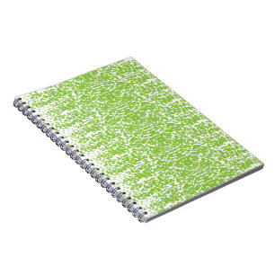 Carnet Texture Vert Citron Grunge