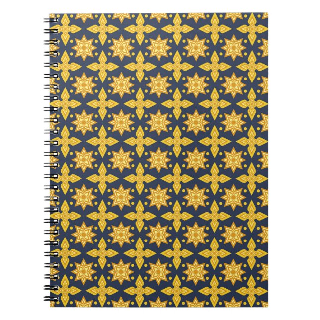 Carnet Thai Ornamental Motif Background abstract, Ancien (Devant)