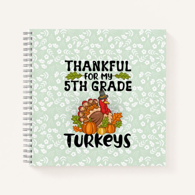 Carnet Thanksgiving (Devant)