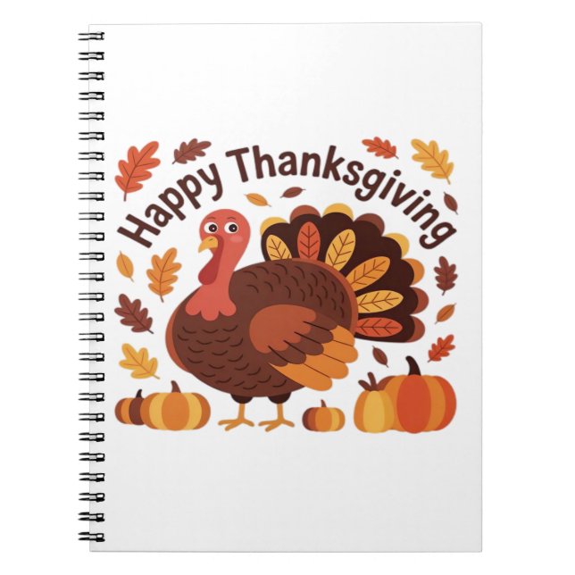 Carnet Thanksgiving Turquie - Automne Vacances Classic Ov (Devant)