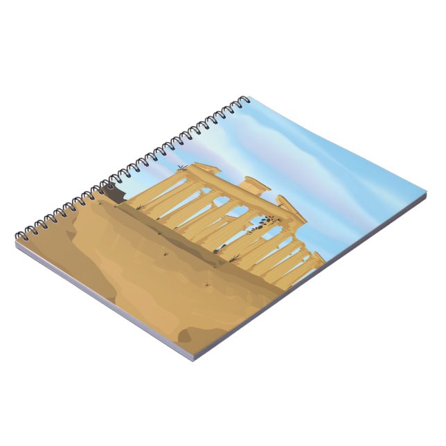 Carnet The Acropolis of Athens cartoon (Côté gauche)