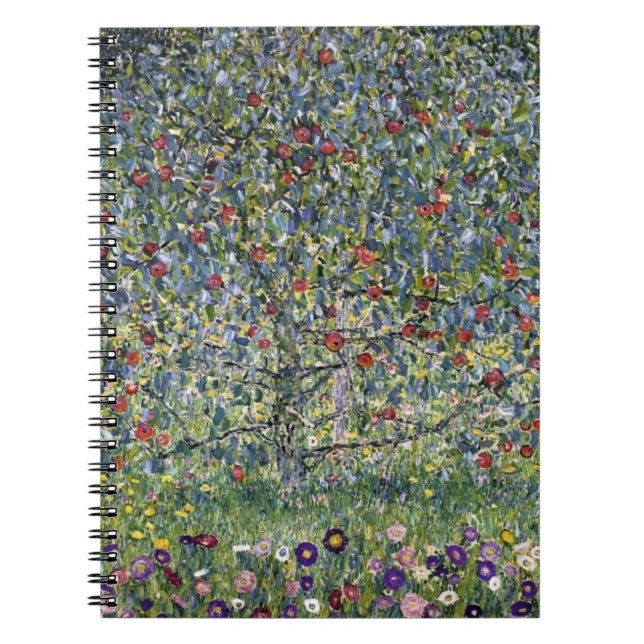 Carnet The Apple Tree (by Gustav Klimt) (Devant)