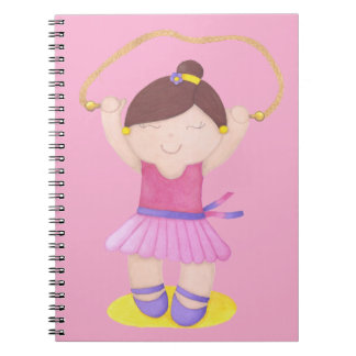 Carnet The Ballerina Jumping Rope