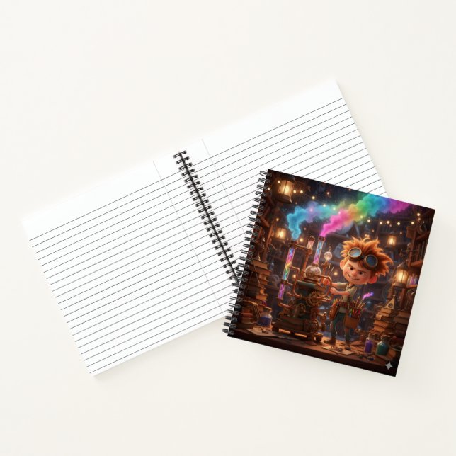 Carnet The Curious Child Inventor Notebook (Intérieur)