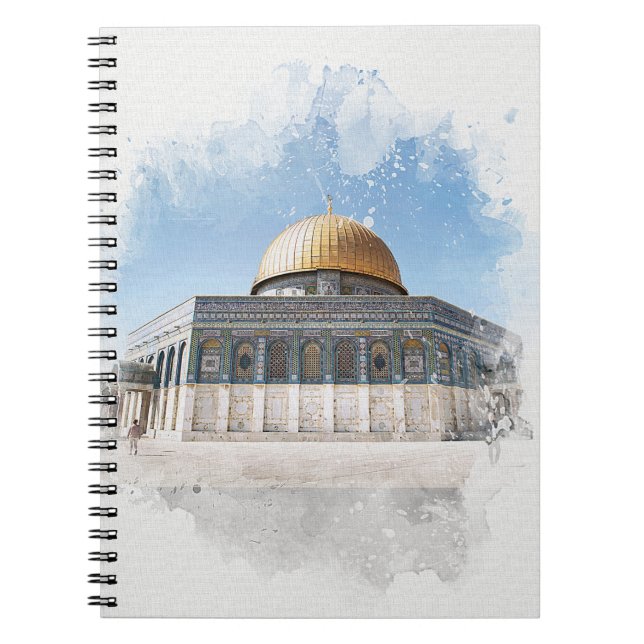 Carnet The Dome of the Rock Beautiful Islamic Holy Places (Devant)