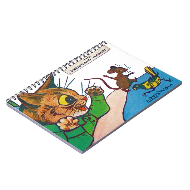 Carnet The Dreamland Mascot, Louis Wain (Côté gauche)