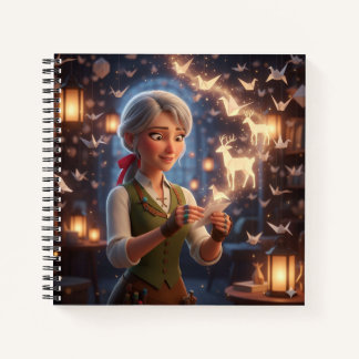 Carnet The Enchanted Paper Sculptor Notebook