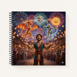 Carnet The Festival Jester Notebook