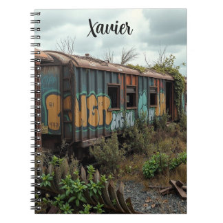 Carnet The Forgotten Railway – Abandoned Graffiti Train