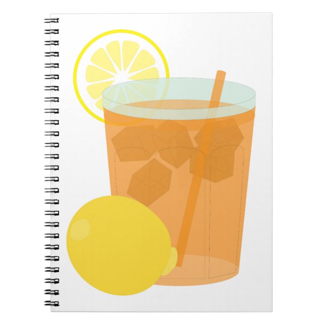 Carnet Thé glacé au citron (Devant)