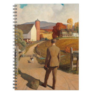 Carnet The Homecoming, 1945 by Newell Convers Wyeth