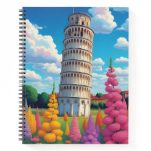 The Leaning Tower of Pisa in Spring